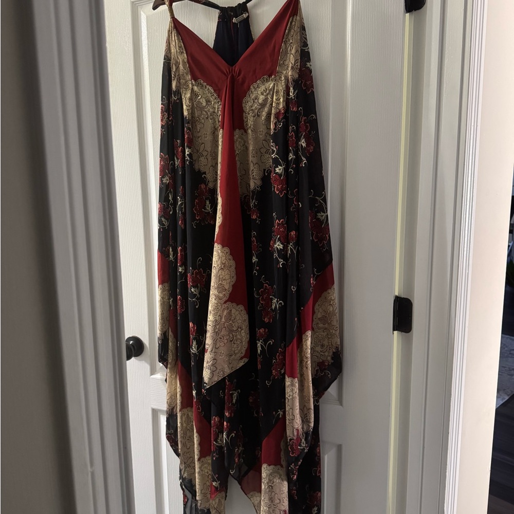 Gimmicks by BKE Red and Black Maxi Dress